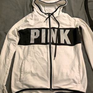 Pink VS zip up jacket
